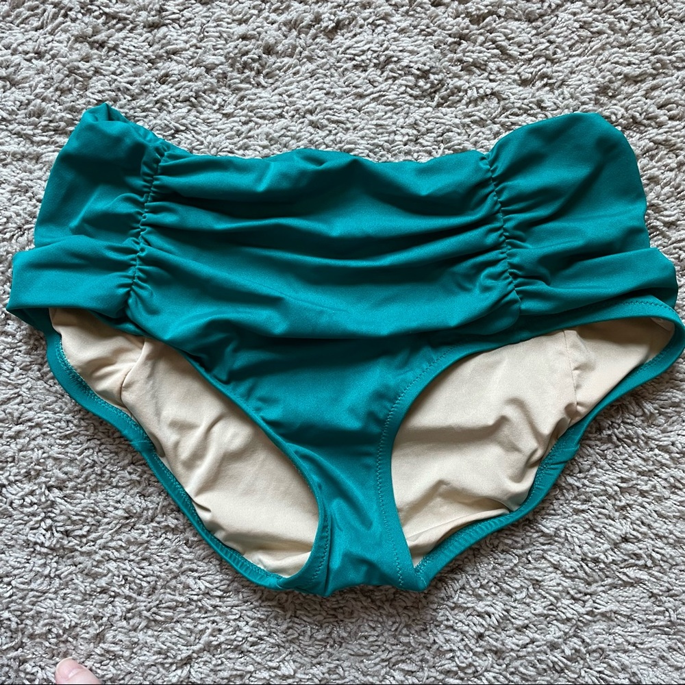JCrew High-rise Full Coverage Bikini Bottom